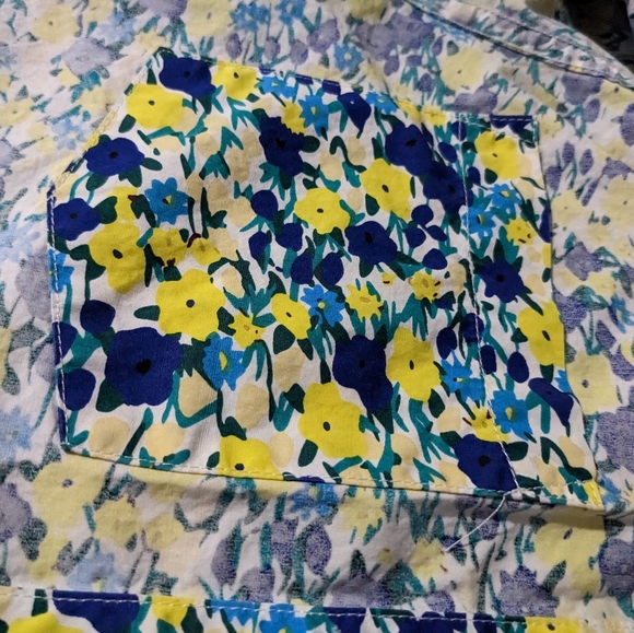 PDL Floral Button Down - Picture 4 of 6